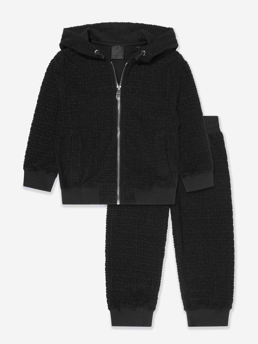 Teen Givenchy Tracksuits | Boys 4G Logo Tracksuit In Black