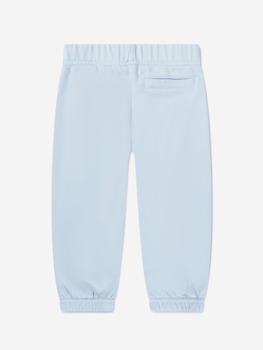 Boys Palm Angels Sweatpants | Baby Boys Curved Logo Joggers In Blue