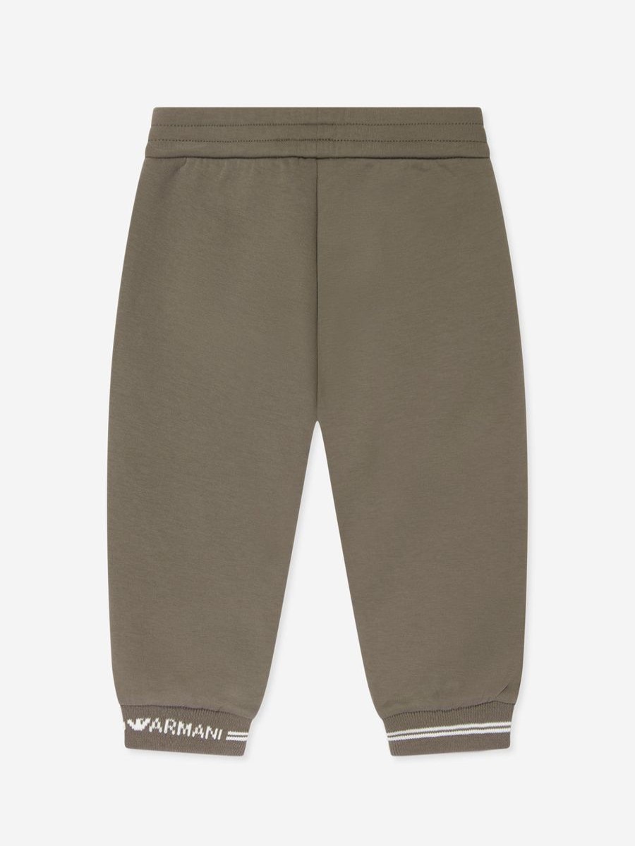 Boys Emporio Armani Sweatpants | Baby Boys Logo Jogges In Brown