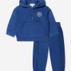 Boys Emporio Armani Tracksuits | Baby Boys Logo Tracksuit In Blue