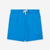 Boys Tommy Hilfiger Swimwear | Boys Medium Drawstring Swim Shorts In Blue