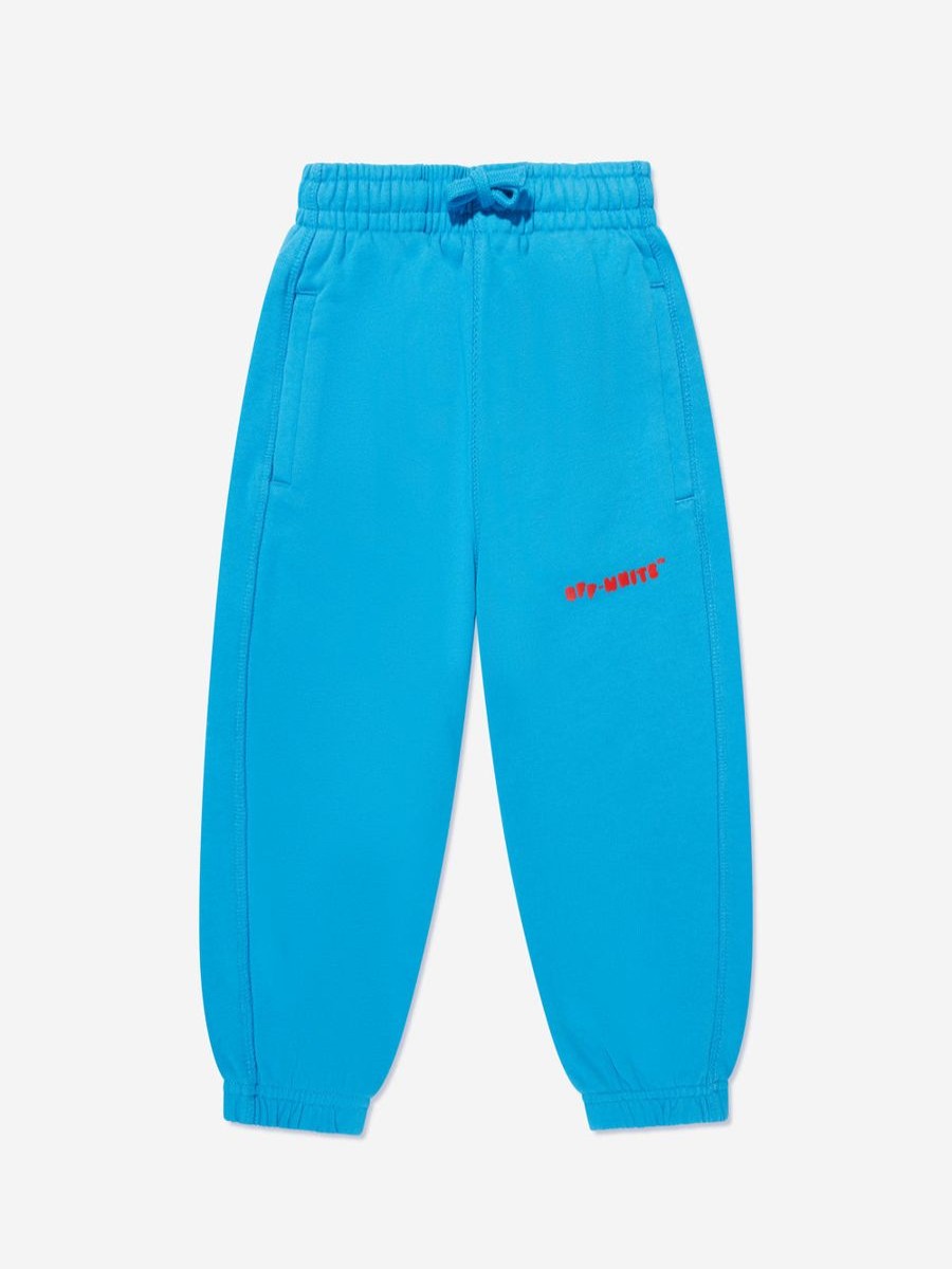 Boys Off-White Sweatpants | Boys Balloons Joggers In Blue