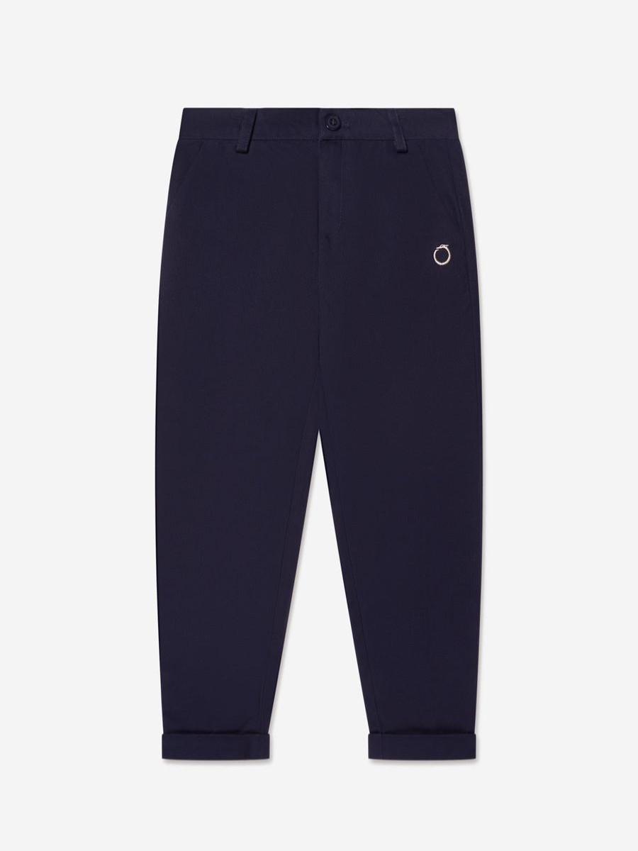 Boys Trussardi Trousers | Boys Elladan Trousers In Navy