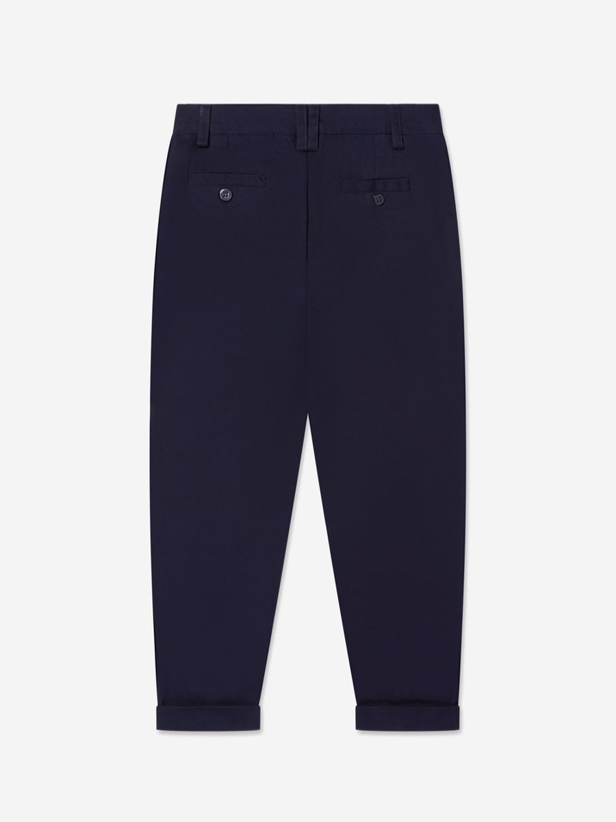 Boys Trussardi Trousers | Boys Elladan Trousers In Navy