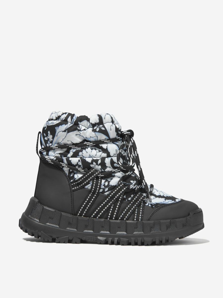 Boys Versace Boots | Versace - Kids Barocco Snow Boots |Eu Childsplay Clothing