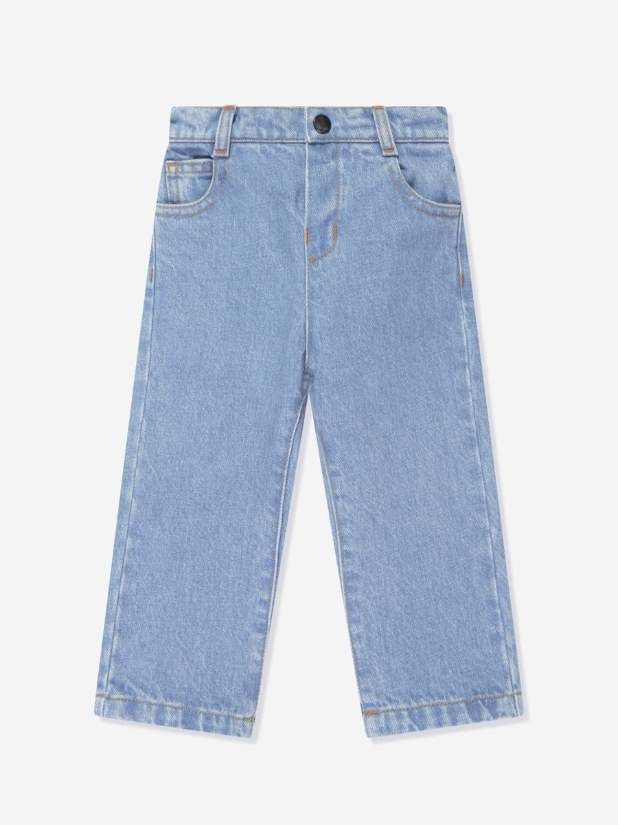 Boys Fendi Kids Jeans | Baby Boys Denim Jeans In Blue