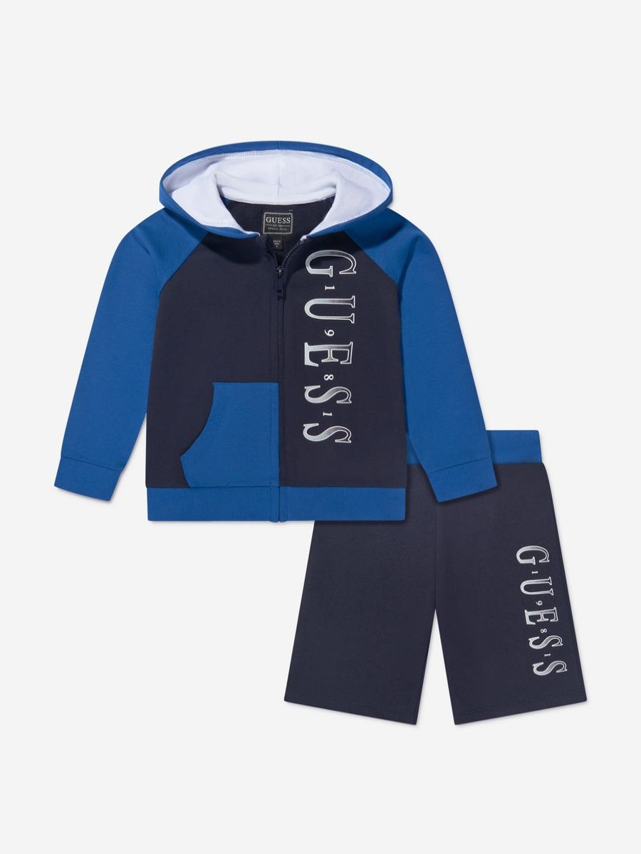 Boys Guess Shorts | Boys Shorts Set In Blue