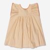 Girls Bonpoint Dresses | Baby Girls Cotton Embroidered Dress