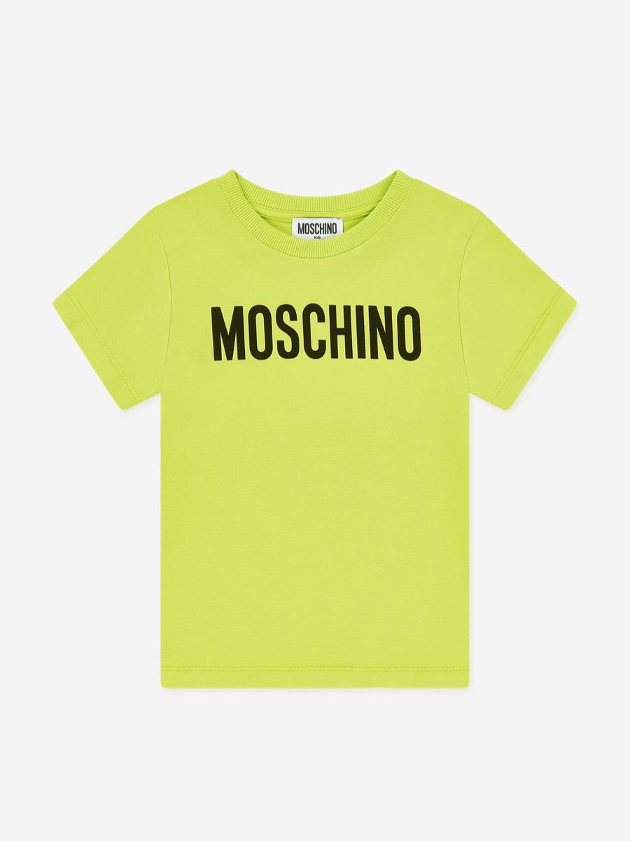 Boys Moschino Kids T-Shirts & Tops | Kids Logo T-Shirt In Green