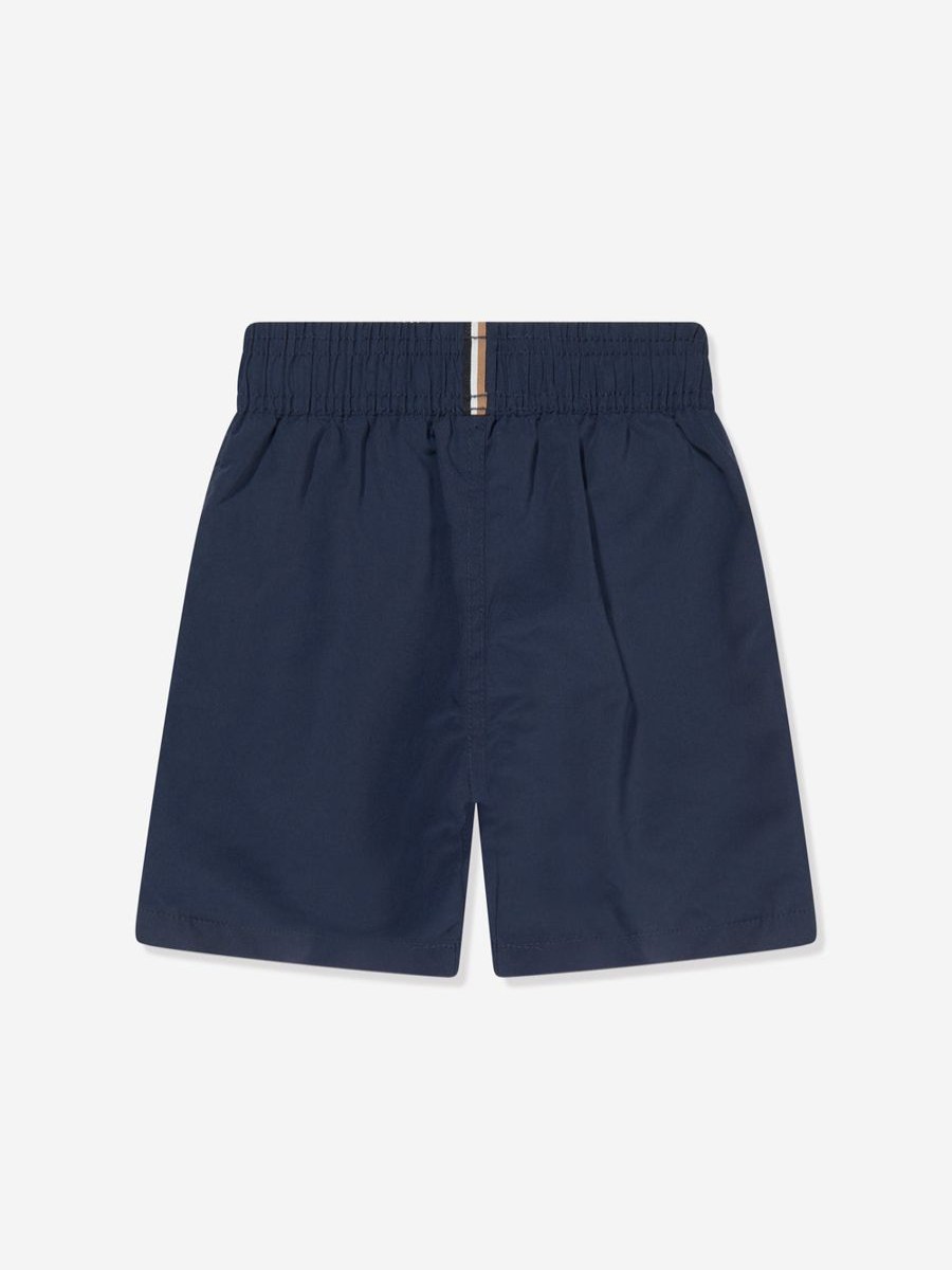 Boys BOSS Swimwear | Boys Logo Swim Shorts In Navy