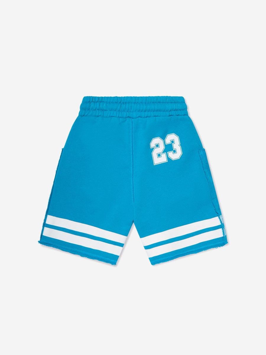 Boys Off-White Shorts | Boys Team 23 Sweat Shorts In Blue