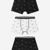 Boys DKNY Underwear | Boys 3 Pack Boxer Shorts Set In Black