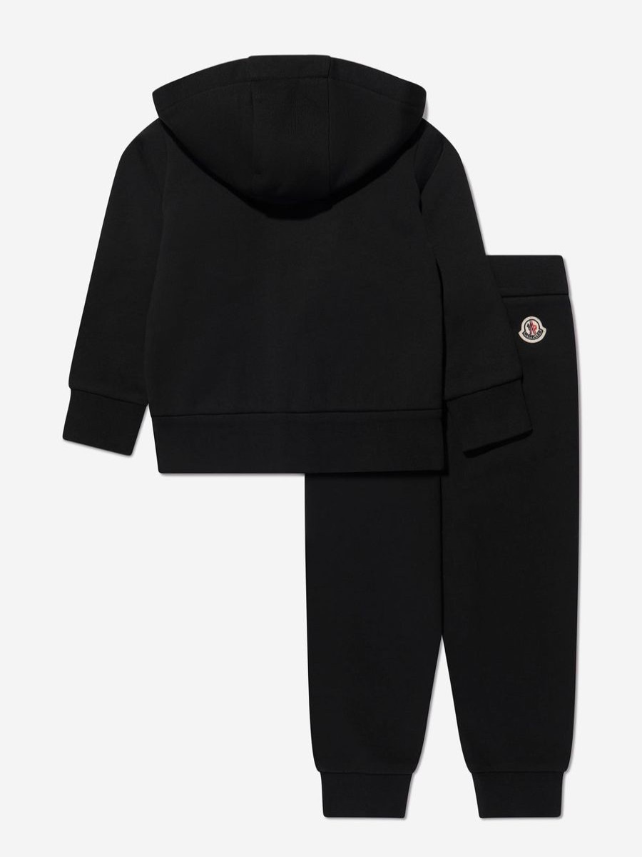 Boys Moncler Enfant Tracksuits | Boys Logo Pocket Tracksuit In Black