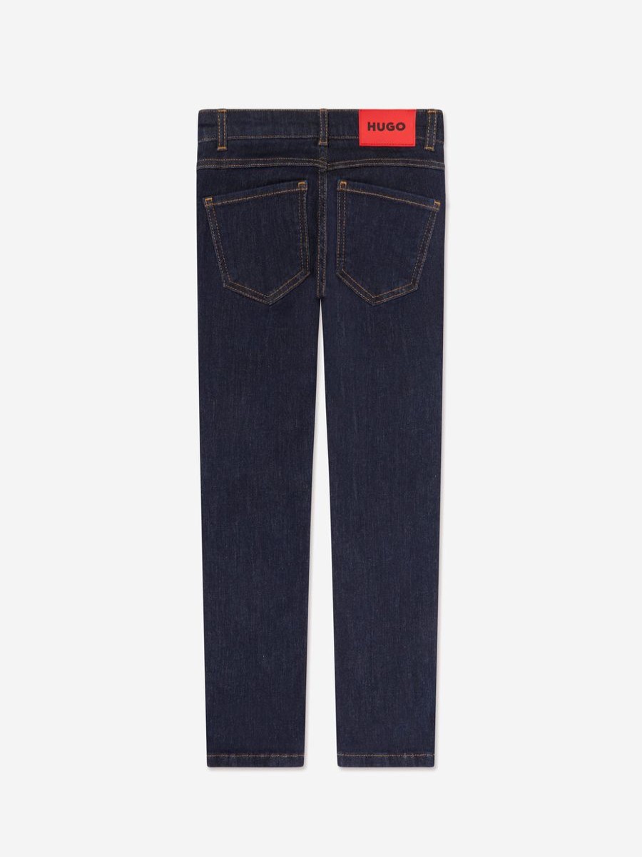 Boys Hugo Jeans | Boys Skinny Fit Jeans In Blue