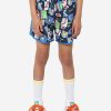 Boys KENZO KIDS Swimwear | Kenzo Kids - Boys Badge Print Swim Shorts In Navy | Childsplay Clothing