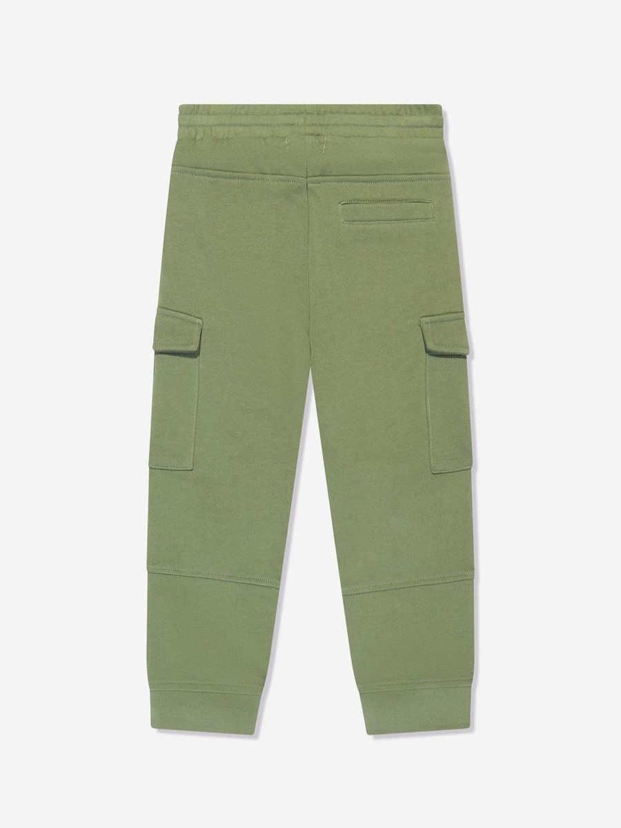 Boys Stella McCartney Kids Sweatpants | Boys Cargo Joggers In Green