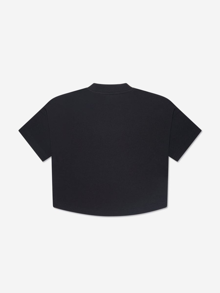 Boys Palm Angels T-Shirts & Tops | Boys Neon Palms Oversized T-Shirt In Black