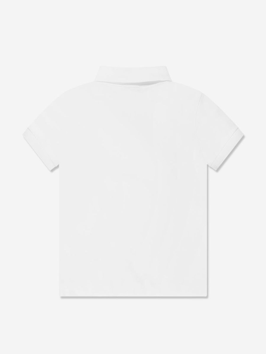 Boys Moschino Kids T-Shirts & Tops | Boys Teddy Logo Polo Shirt In White