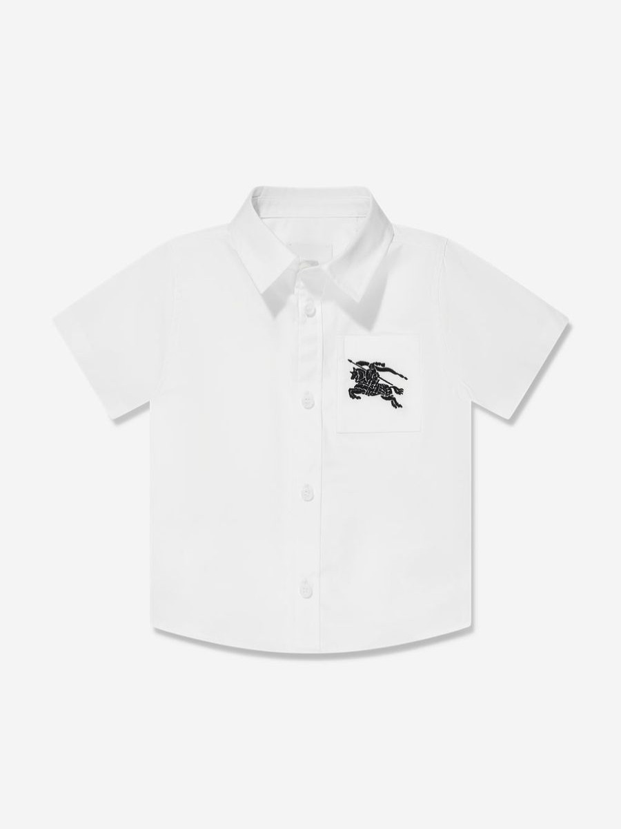 Boys Burberry Kids Shirts | Baby Boys Mini Owen Shirt In White