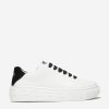 Boys Versace Sneakers | Kids Leather Logo Trainers In White