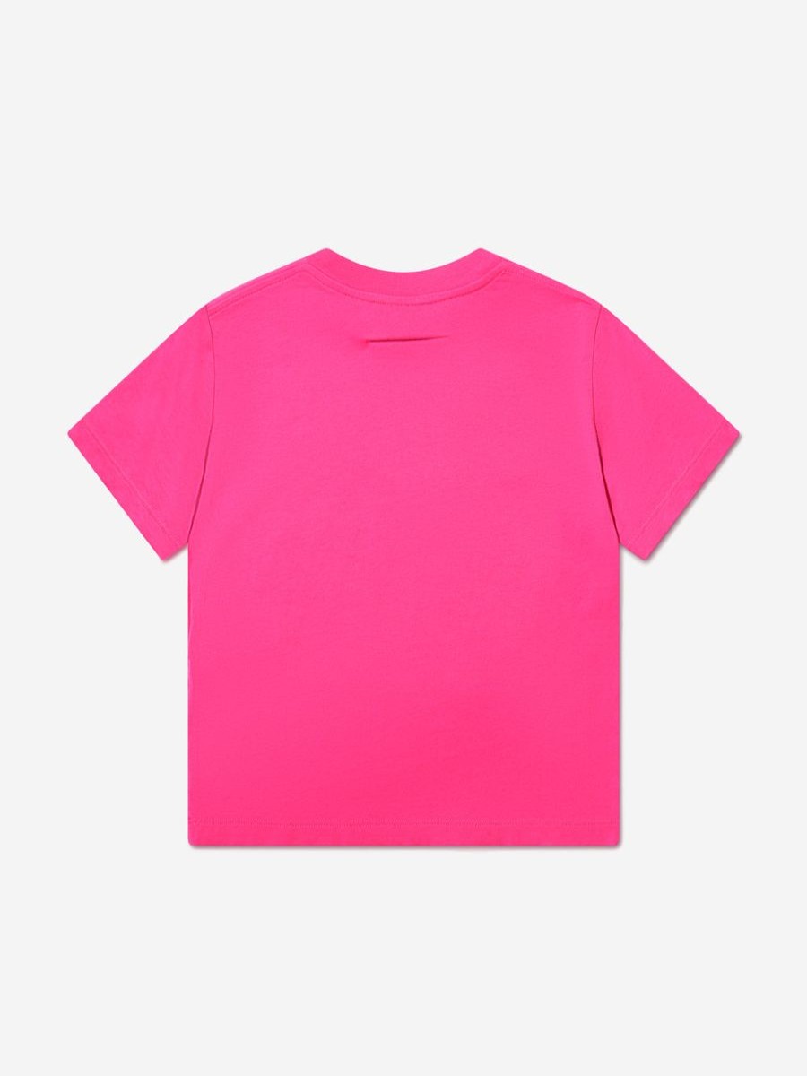 Boys MM6 Maison Margiela T-Shirts & Tops | Kids Logo T-Shirt In Pink