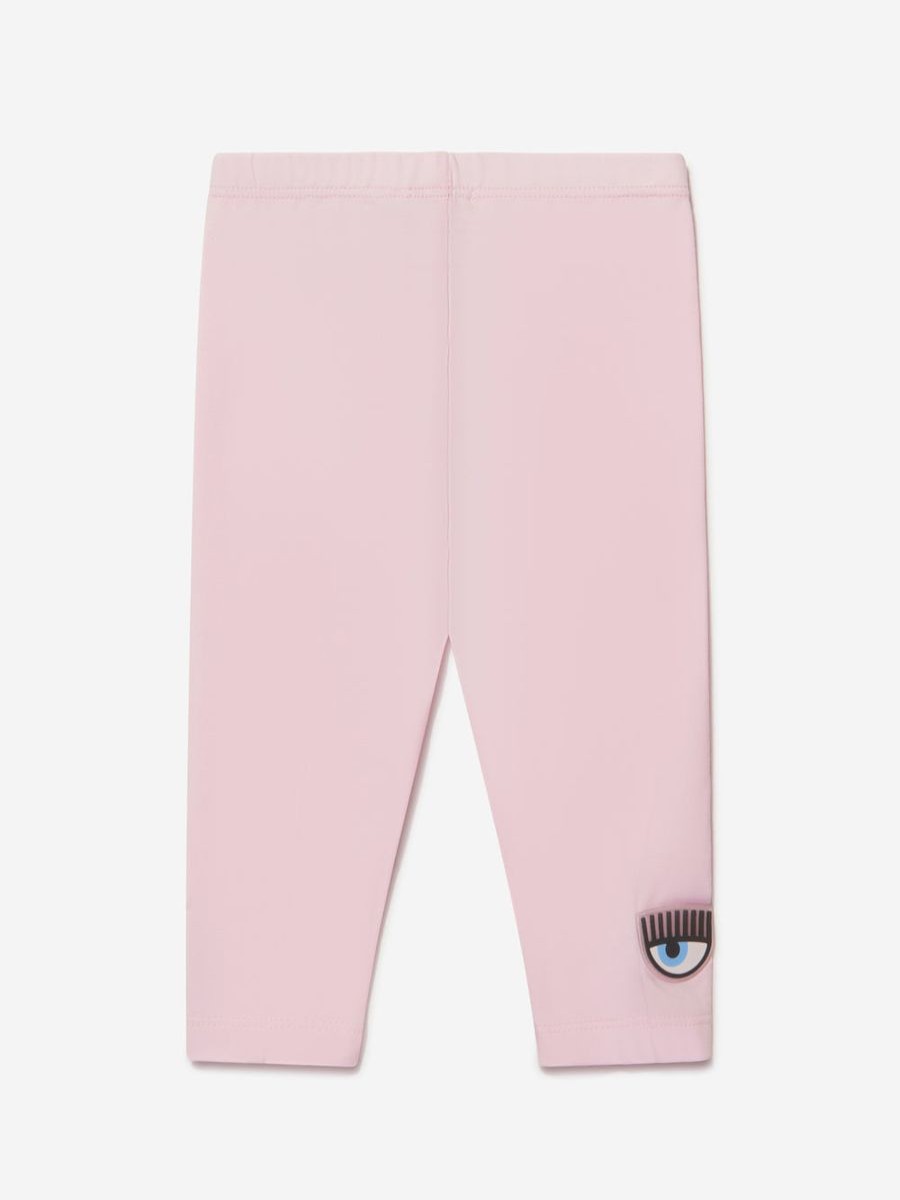 Girls Chiara Ferragni Leggings | Baby Girls Eyestar Logo Leggings