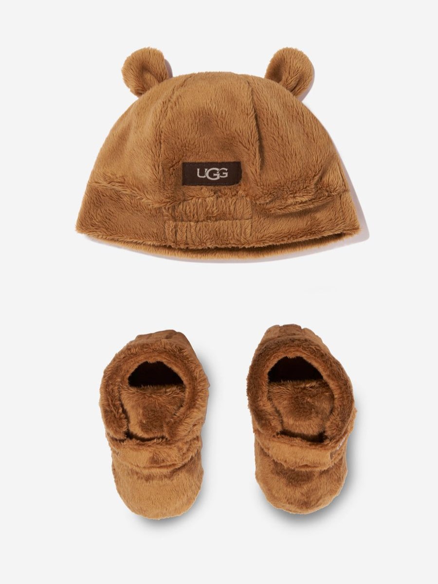 Boys UGG Boots | Ugg - Baby Bixbee Booties And Beanie Gift Set |Eu Childsplay Clothing