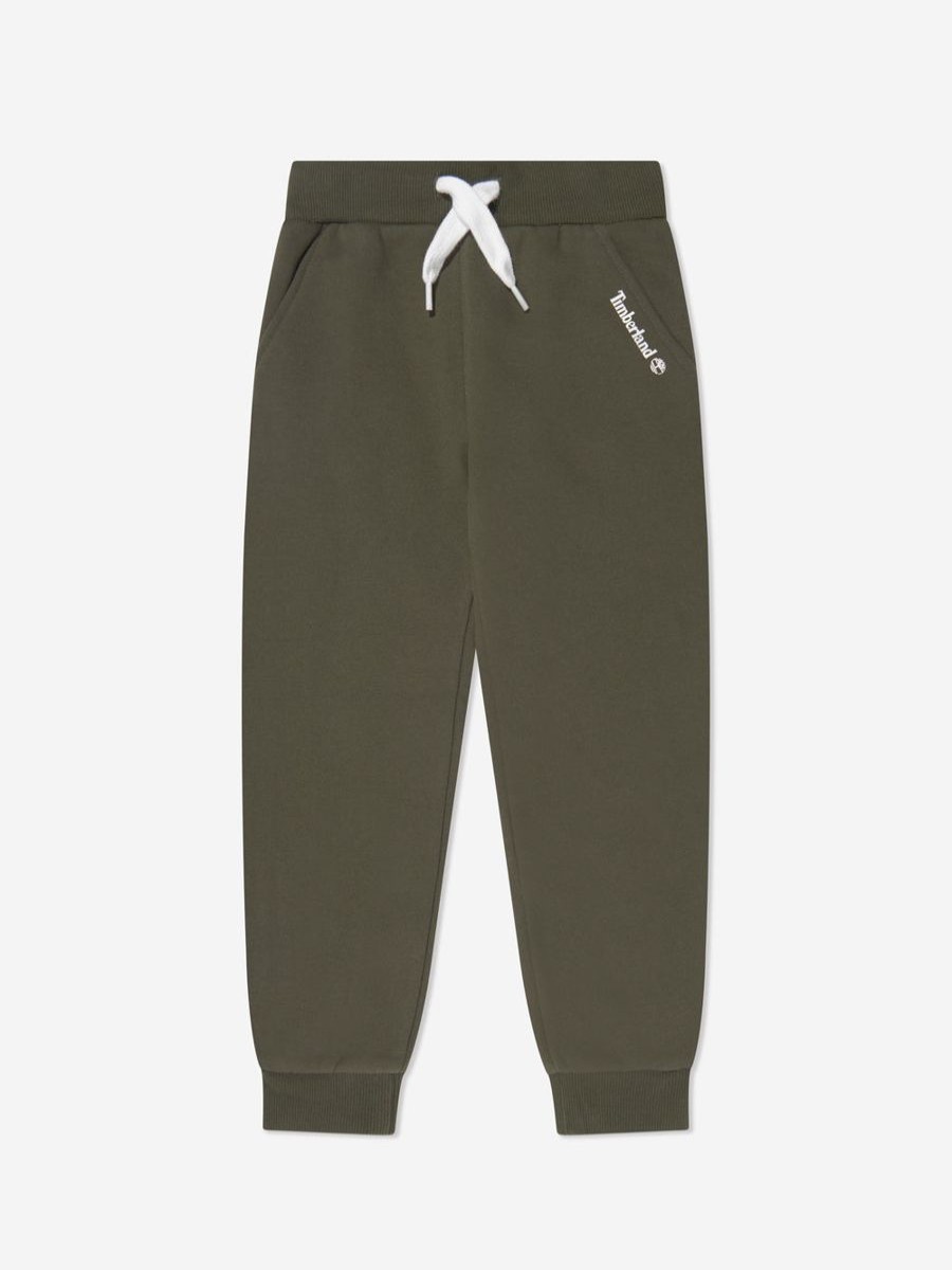 Boys Timberland Sweatpants | Boys Logo Joggers In Green