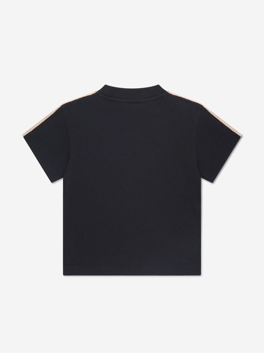 Boys Palm Angels T-Shirts & Tops | Boys Logo Track T-Shirt In Black