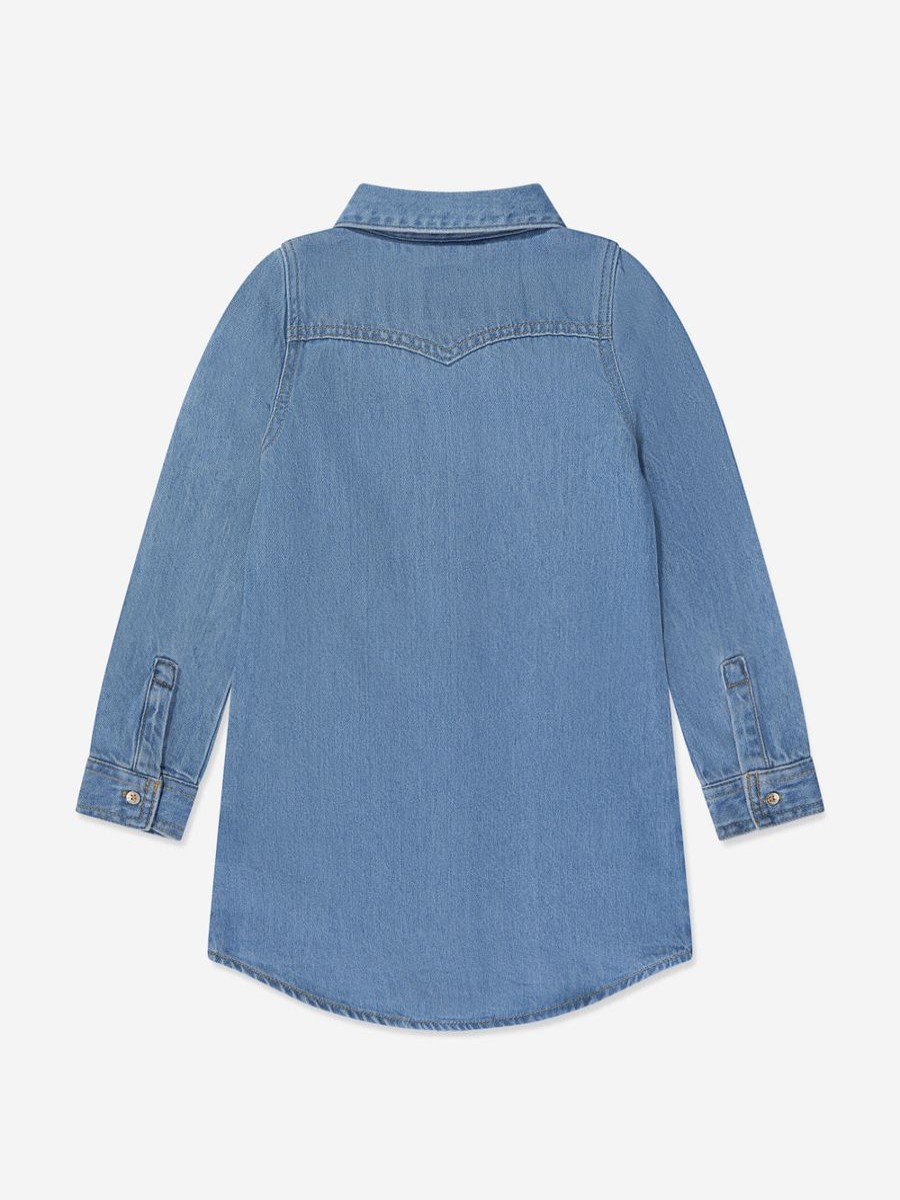 Teen Levi's Kids Wear Underwear | Girls Western Shirt Dress In Blue