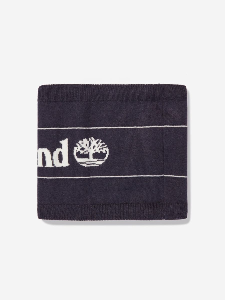 Boys Timberland Scarves & Gloves | Baby Boys Snood In Navy