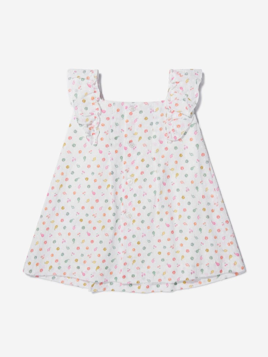 Girls Paz Rodriguez Dresses | Baby Girls Cotton Fruit Dress