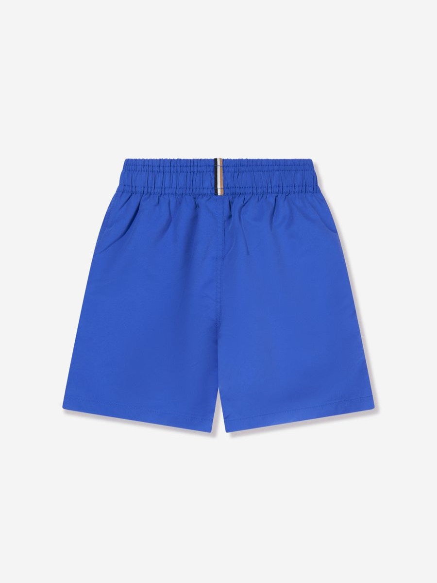 Boys BOSS Swimwear | Boys Logo Swim Shorts In Blue