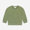 Boys Stella McCartney Kids Sweatshirts & Hoodies | Boys Logo Sweatshirt In Green