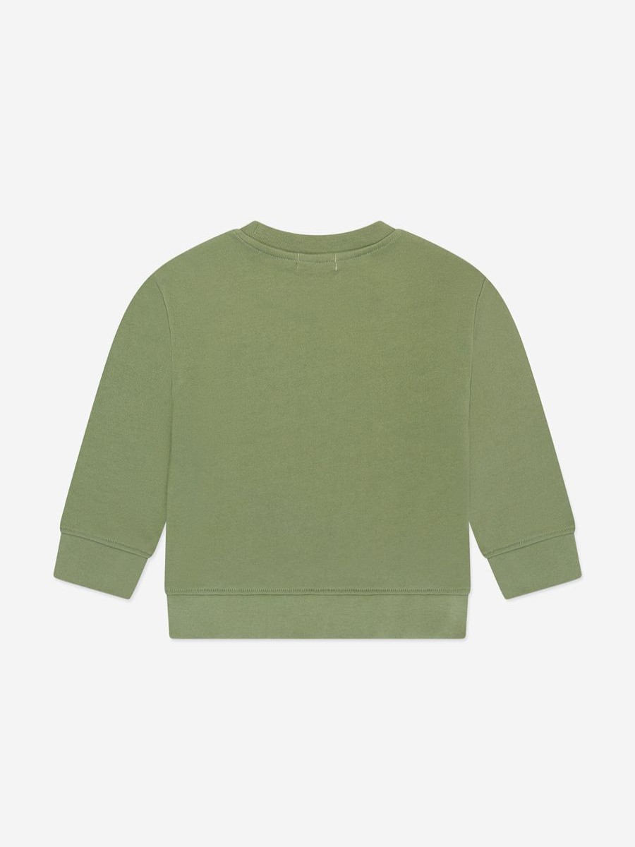 Boys Stella McCartney Kids Sweatshirts & Hoodies | Boys Logo Sweatshirt In Green