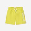 Boys Timberland Swimwear | Boys Logo Swim Shorts In Lime