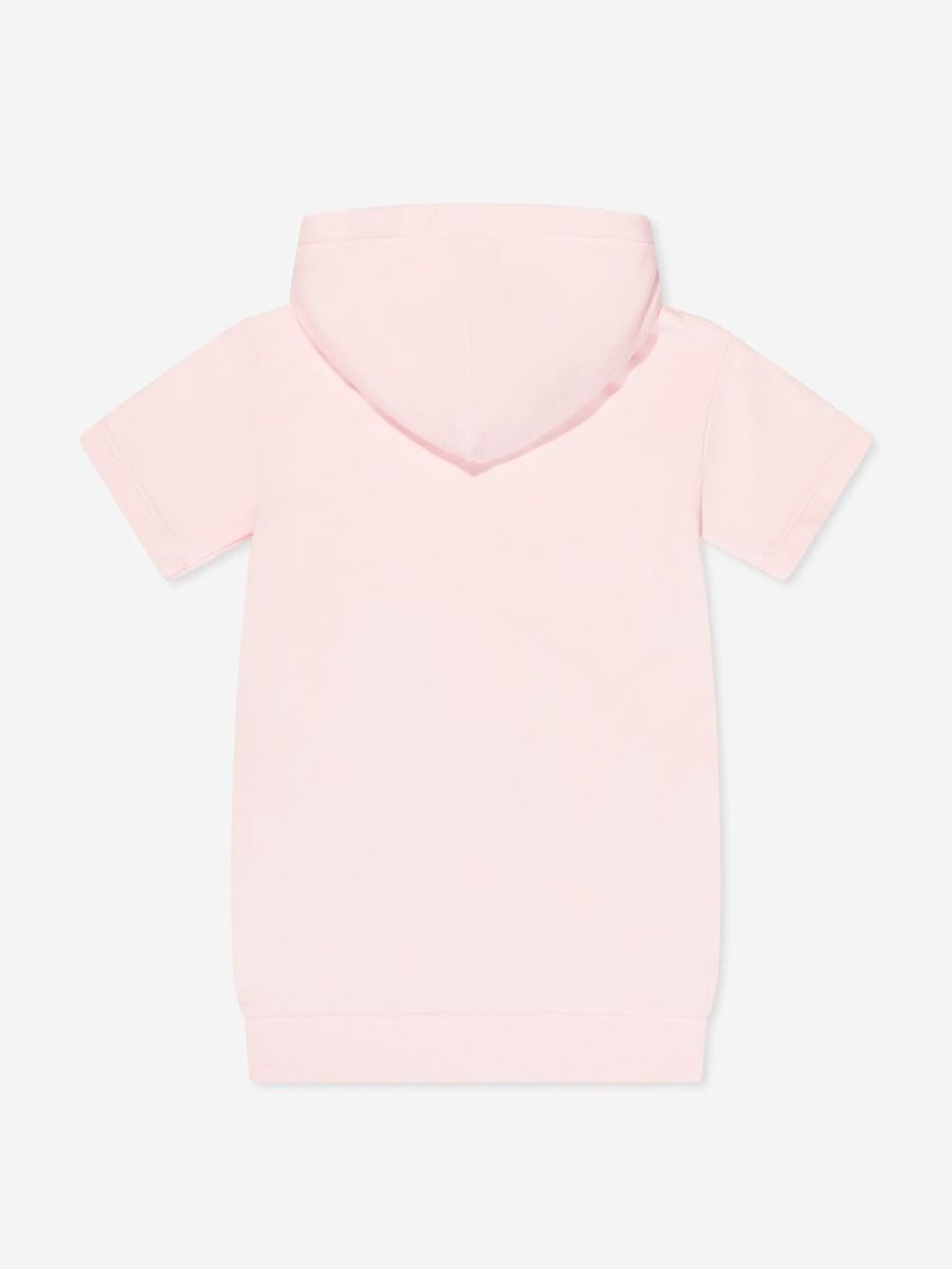 Girls Tommy Hilfiger Dresses | Girls Essential Hoodie Dress In Pink