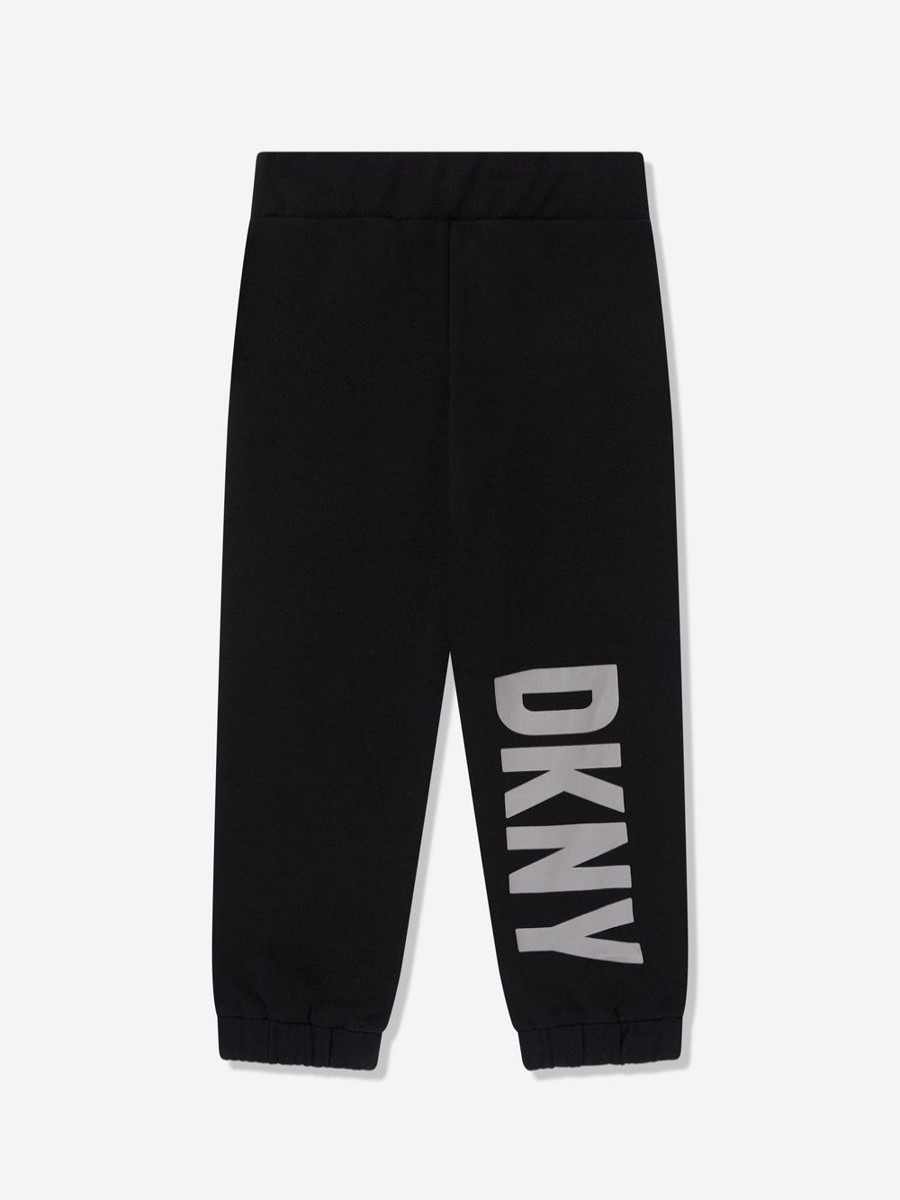 Boys DKNY Sweatpants | Kids Batman Logo Joggers In Black