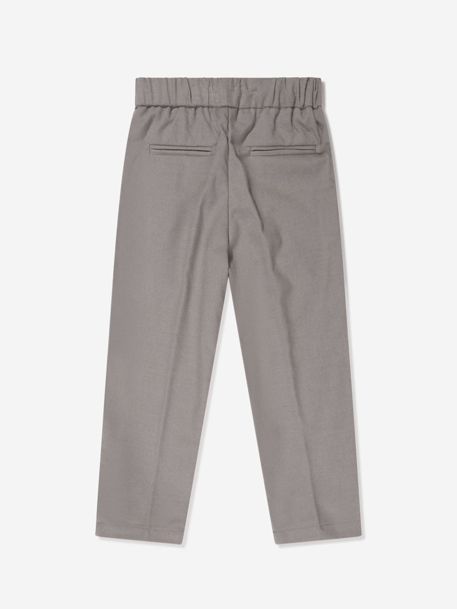 Boys Trussardi Trousers | Boys Eowin Trousers In Grey