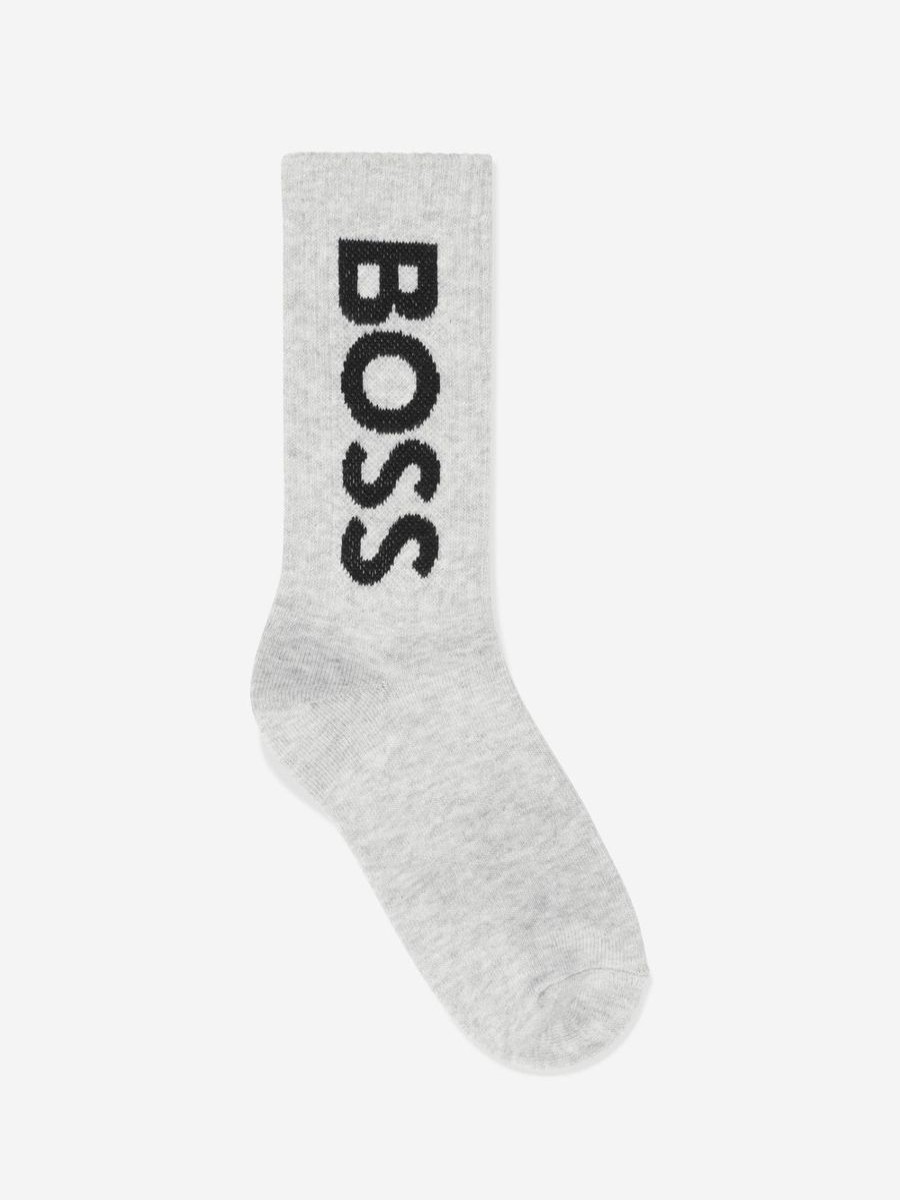 Boys BOSS Socks | Boys Socks Set In Black