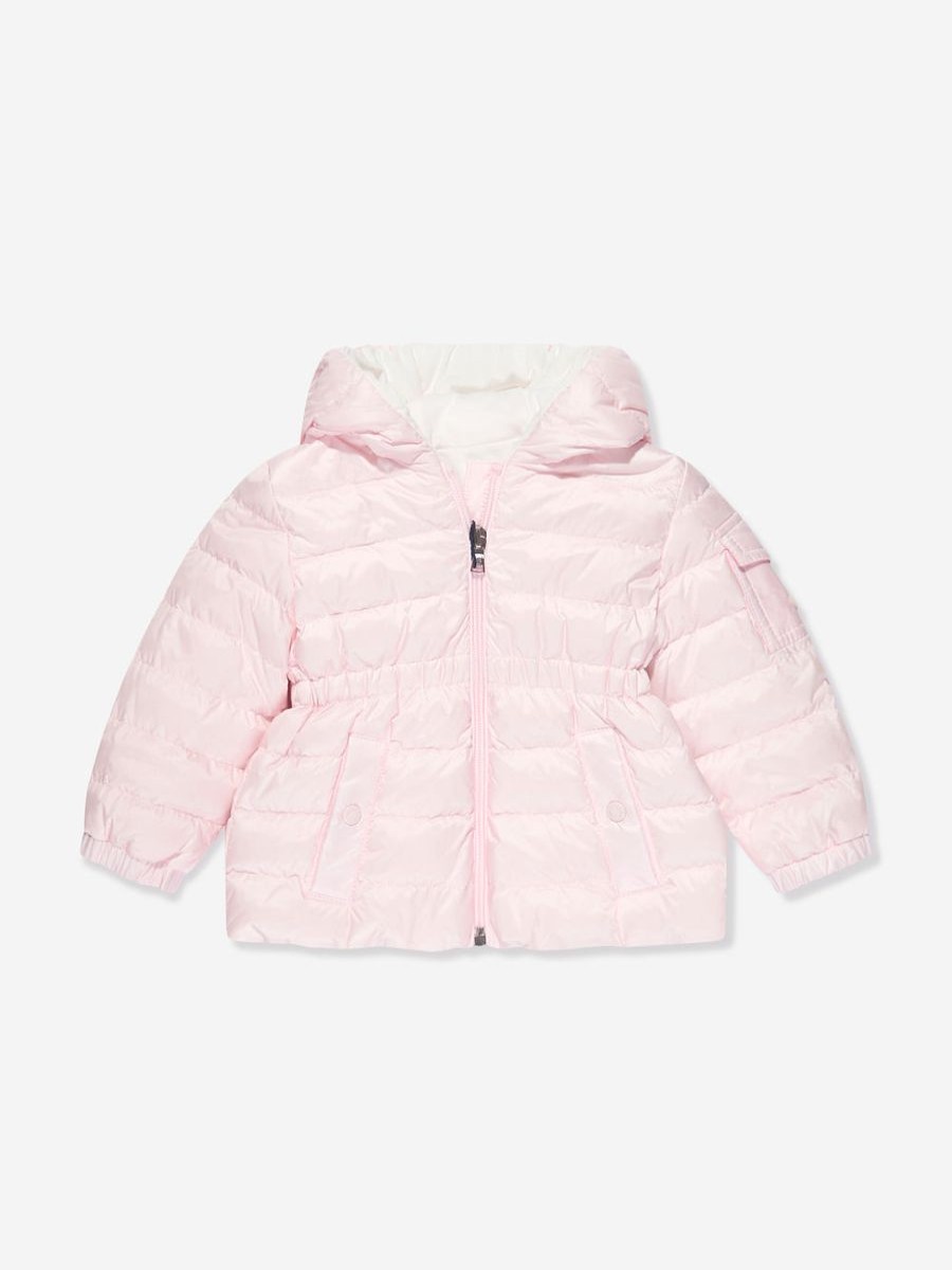 Girls Moncler Enfant Coats & Jackets | Baby Girls Down Padded Dalles Jacket In Pink