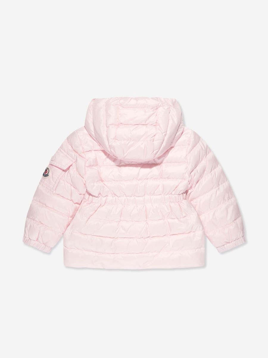 Girls Moncler Enfant Coats & Jackets | Baby Girls Down Padded Dalles Jacket In Pink