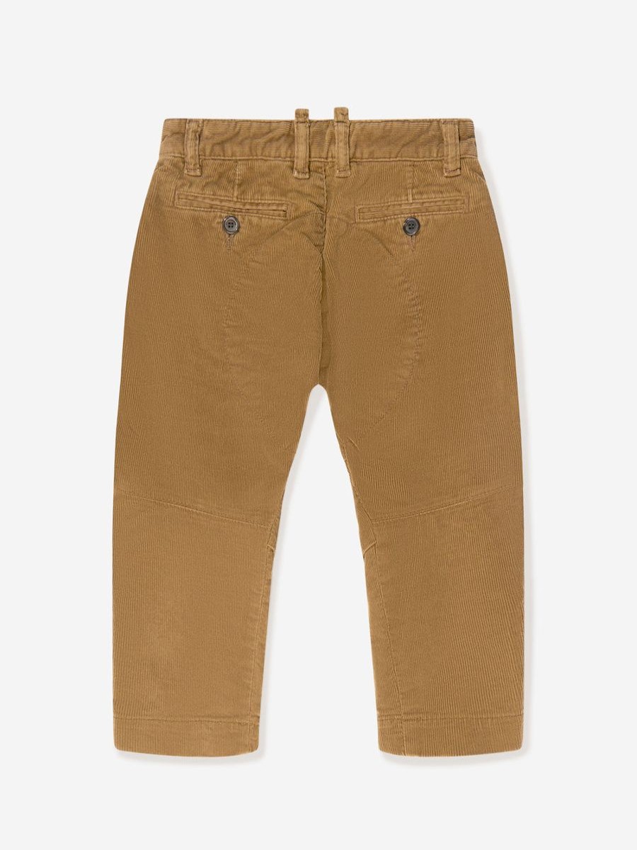 Boys Dsquared2 Kids Trousers | Dsquared2 Kids - Boys Corduroy Icon Trousers | Childsplay Clothing