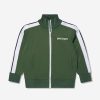 Boys Palm Angels Sweatshirts & Hoodies | Boys Track Jacket In Green