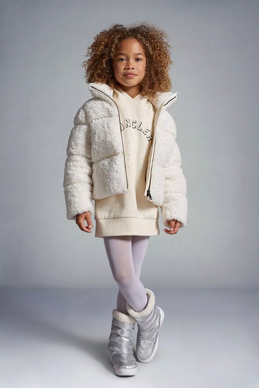 Teen Moncler Enfant Underwear | Girls Down Padded Segura Jacket In White