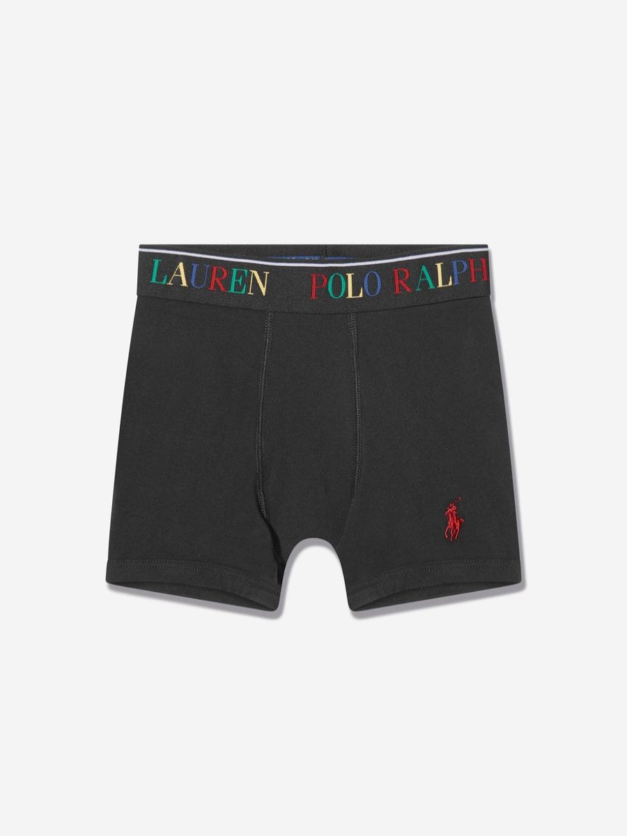 Boys Ralph Lauren Kids Underwear | Boys Boxer Shorts Set (3 Pack)