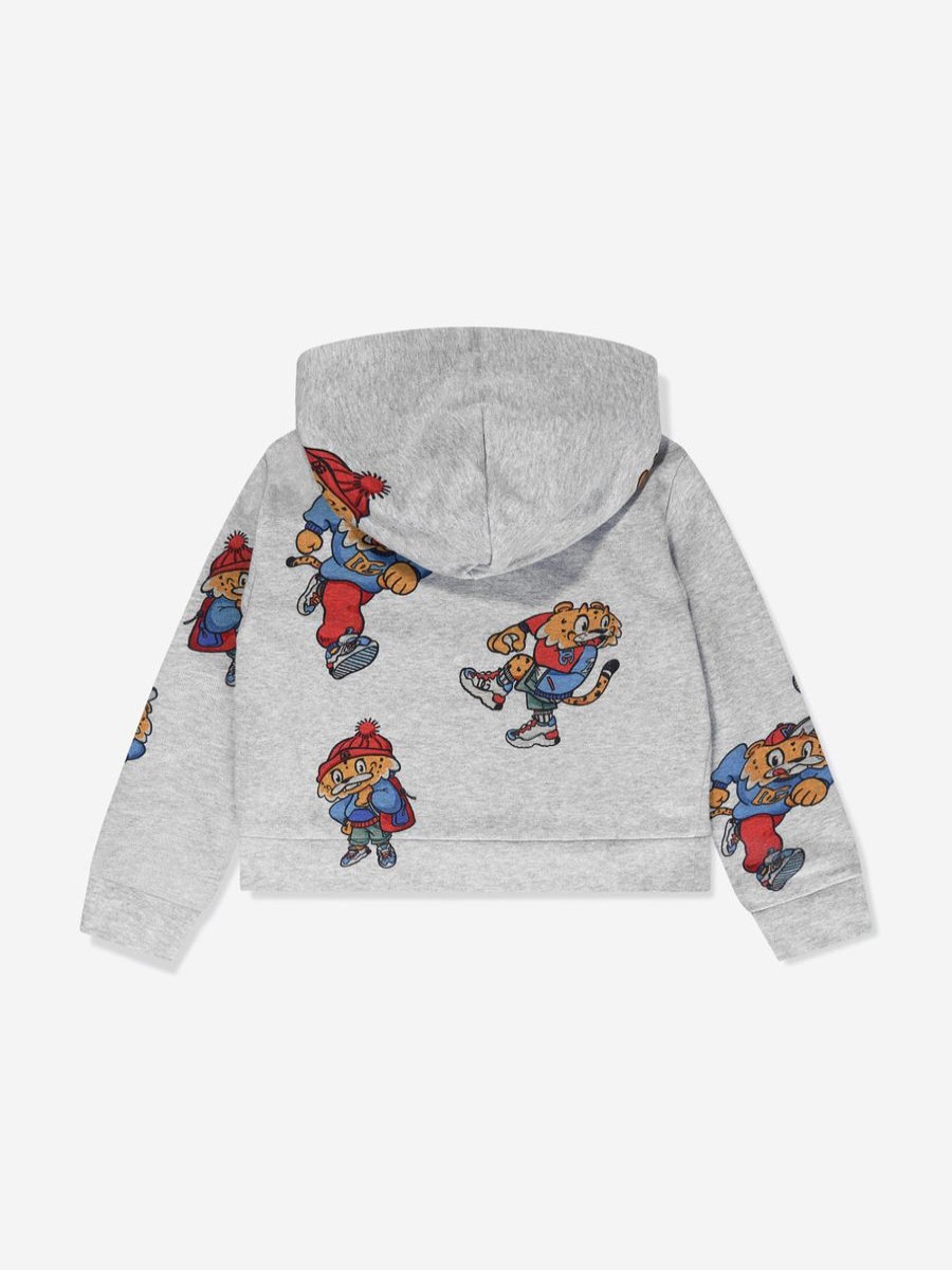 Boys Dolce & Gabbana Kids Sweatshirts & Hoodies | Boys Mascot Hoodie In Grey