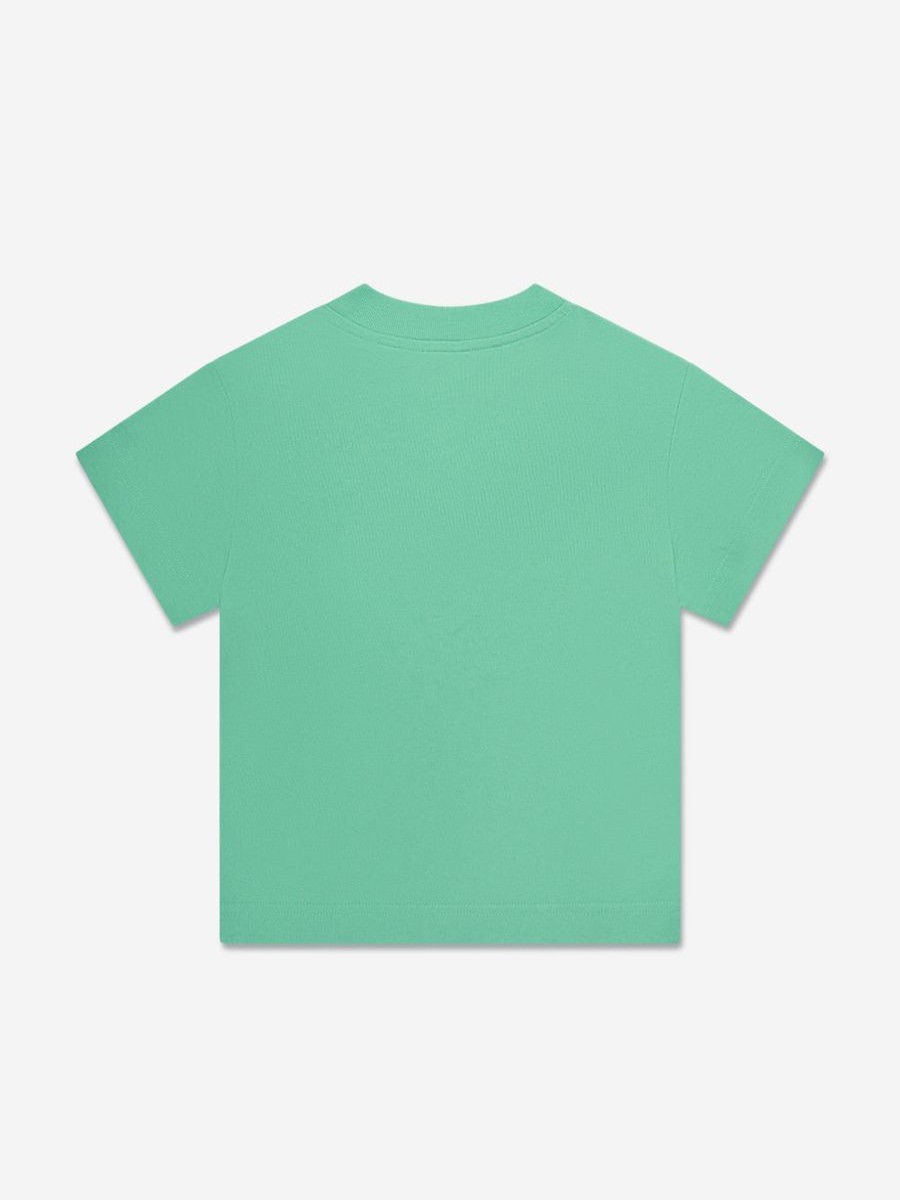 Boys Palm Angels T-Shirts & Tops | Boys Palm Waves T-Shirt In Green