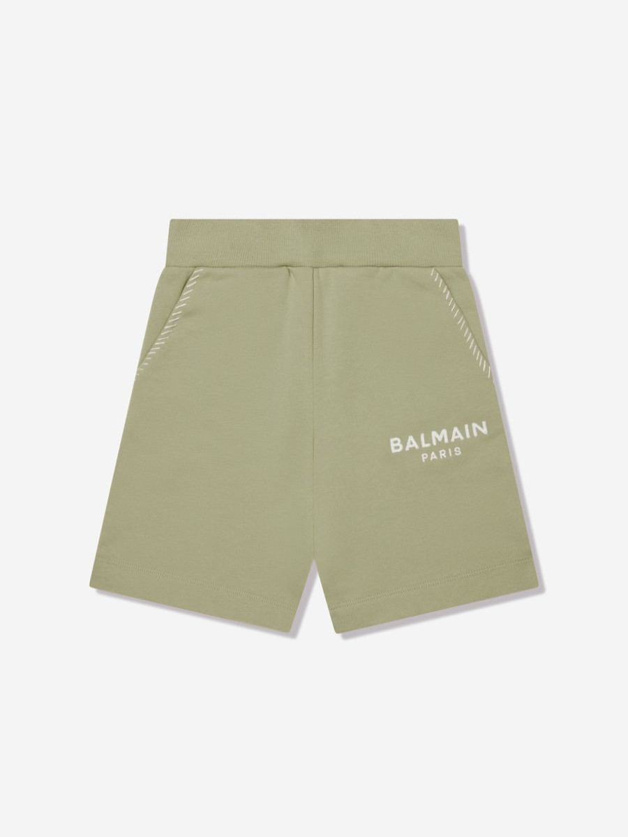 Teen Balmain Underwear | Boys Jersey Shorts In Green