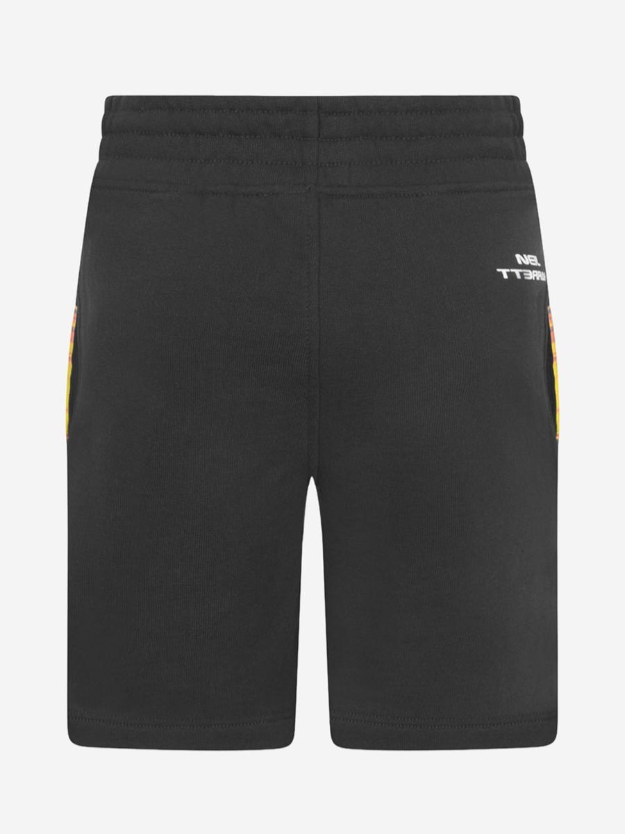 Boys Neil Barrett Shorts | Boys Shorts - Fire Print Bermuda Shorts